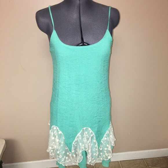 Entro Spaghetti Strap and Lace Dress Size Small - Picture 1 of 7
